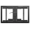 StarTech.com Suporte de parede para TV compatível com ecrãs VESA até 100 polegadas - Suporte de parede para TV plano e totalmente articulado para ecrãs grandes - Suporte de braço articulado ajustável com inclinação/rotação para cargas pesadas
