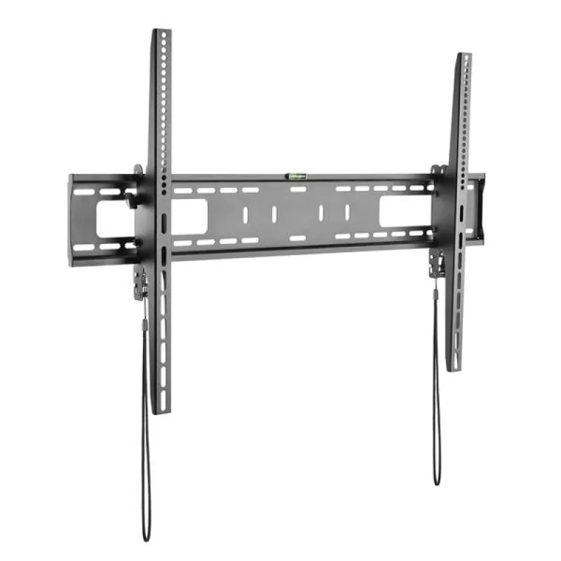 Suporte de parede para TV StarTech.com para ecrãs VESA de 60-100 polegadas (165lb/75kg) – Suporte de parede universal inclinável para TV de carga pesada – Suporte de montagem ajustável para ecrãs planos grandes – Perfil fino