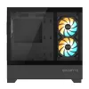 Caixa de PC GIGABYTE C201 PANORAMIC – Mid Tower, m-ATX, suporte para radiador de 360 mm, 3 ventoinhas pré-instaladas, USB 3.0, suporte para RGB Fusion