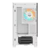 Caixa de PC GIGABYTE C201 PANORAMIC ICE – Mid Tower, m-ATX, suporte para radiador de 360 mm, 3 ventoinhas pré-instaladas, USB 3.0, suporte para RGB Fusion