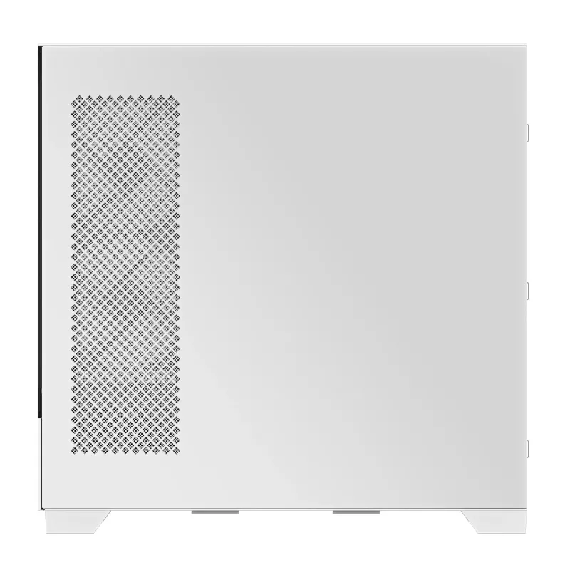 Caixa de PC GIGABYTE C201 PANORAMIC ICE – Mid Tower, m-ATX, suporte para radiador de 360 mm, 3 ventoinhas pré-instaladas, USB 3.0, suporte para RGB Fusion