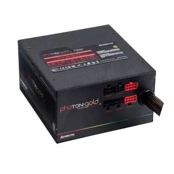 Fonte de alimentação Chieftec Photon GOLD 750 W 20+4-Pin ATX PS/2 preto