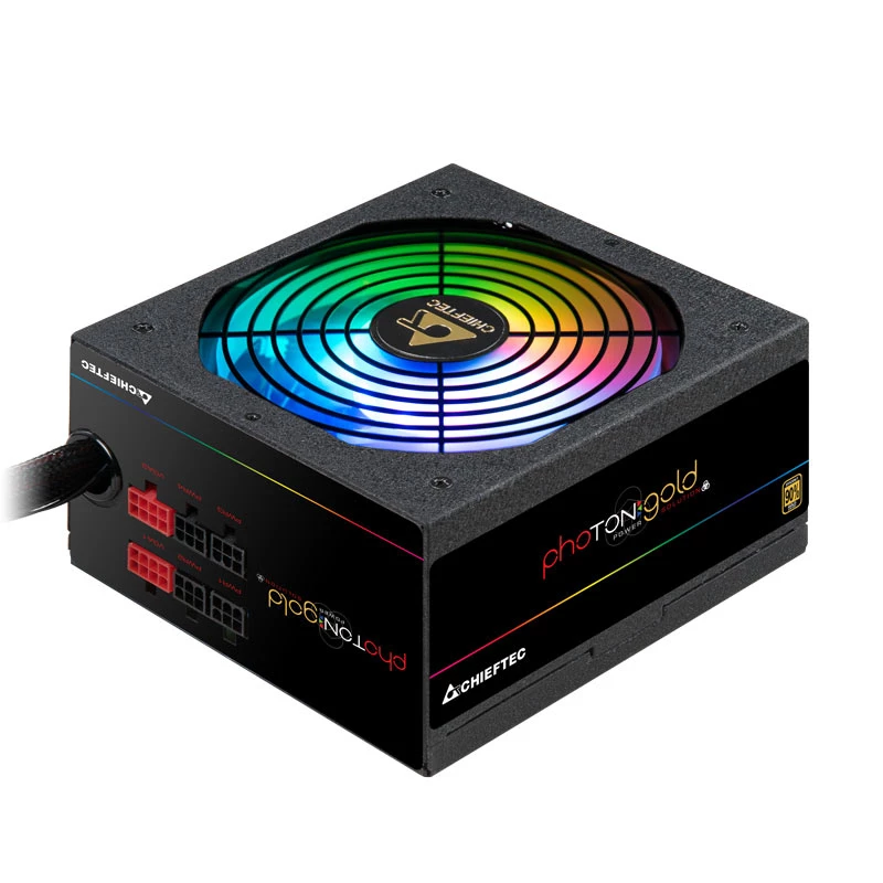Fonte de alimentação Chieftec Photon GOLD 750 W 20+4-Pin ATX PS/2 preto