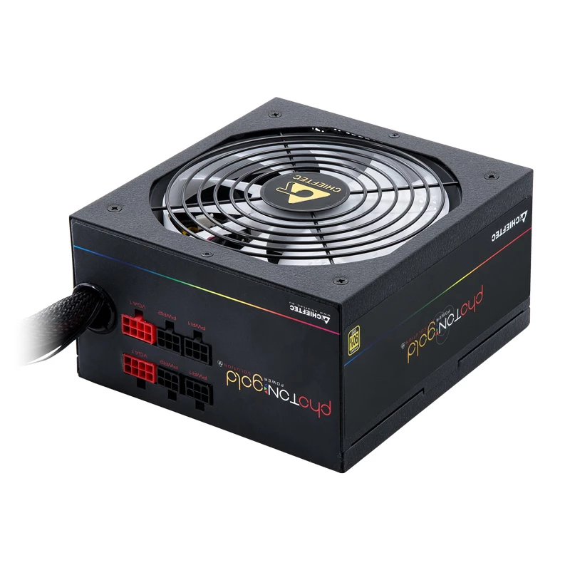 Fonte de alimentação Chieftec Photon GOLD 750 W 20+4-Pin ATX PS/2 preto