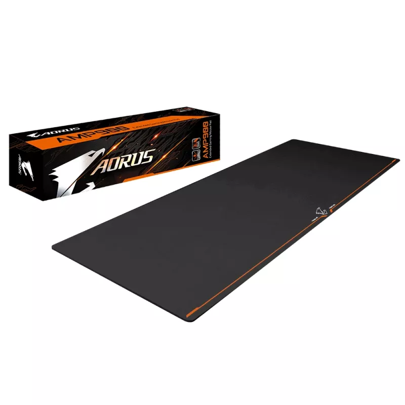 Tapete de rato gaming GIGABYTE AMP900 preto, laranja