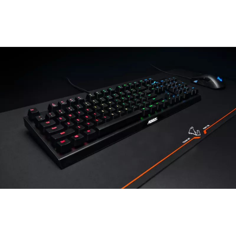 Tapete de rato gaming GIGABYTE AMP900 preto, laranja
