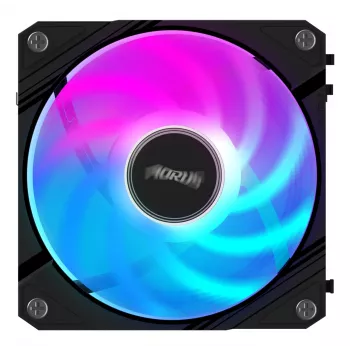 Refrigeração líquida all-in-one GIGABYTE AORUS EZ CHAIN FAN 120 12 cm preto