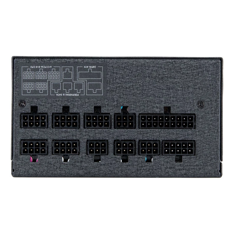 Fonte de alimentação Chieftec PowerPlay 850 W 20+4-Pin ATX PS/2 preto, vermelho