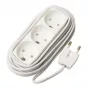 Cabo de extensão elétrica Microconnect GRUELU3H050 5 m 3 tomadas AC branco