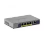 Switch PoE não gerido 5 portas Netgear GS105P 1Gb Ethernet com Power over Ethernet (GS105P-300EUS)