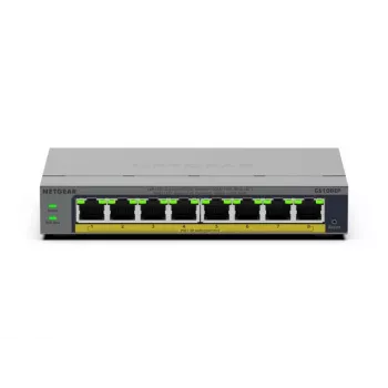 NETGEAR GS108EP Gerido L2/L3 Gigabit Ethernet (10/100/1000) cinzento