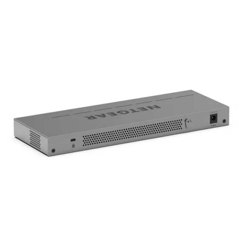 Switch PoE gerido L2/L3 Gigabit Ethernet Netgear GS116EPP — 16x RJ-45 10/100/1000, 1x SFP, 8000 entradas MAC, cinzento