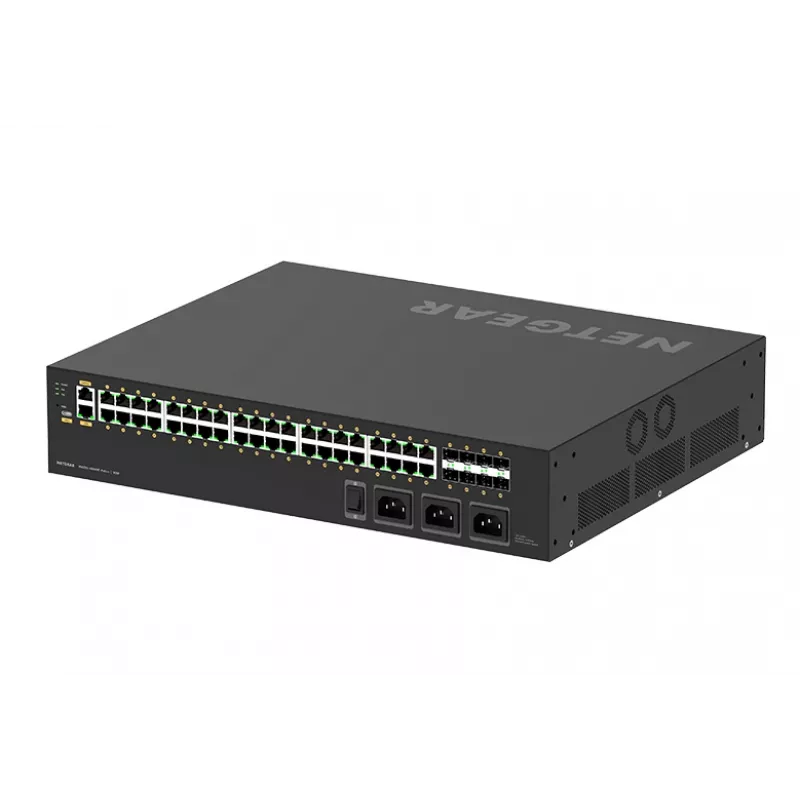 NETGEAR M4250-40G8XF-PoE++ Gerido L2/L3 Gigabit Ethernet (10/100/1000) Power over Ethernet (PoE) 2U preto