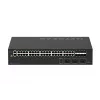NETGEAR M4250-40G8XF-PoE++ Gerido L2/L3 Gigabit Ethernet (10/100/1000) Power over Ethernet (PoE) 2U preto