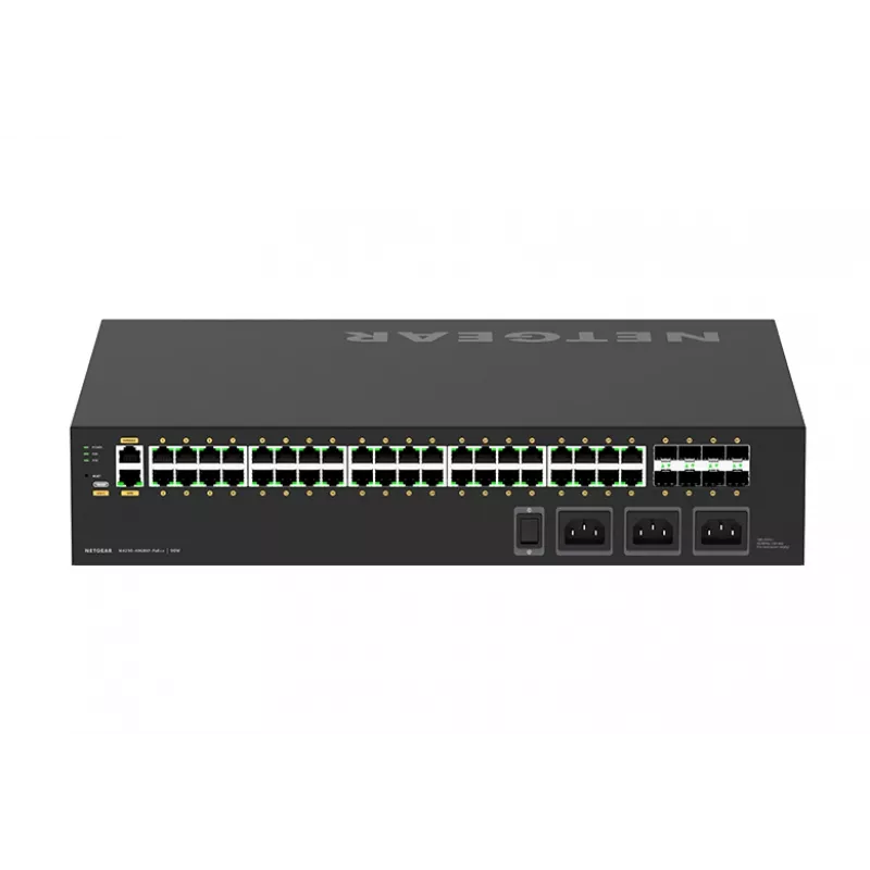 NETGEAR M4250-40G8XF-PoE++ Gerido L2/L3 Gigabit Ethernet (10/100/1000) Power over Ethernet (PoE) 2U preto