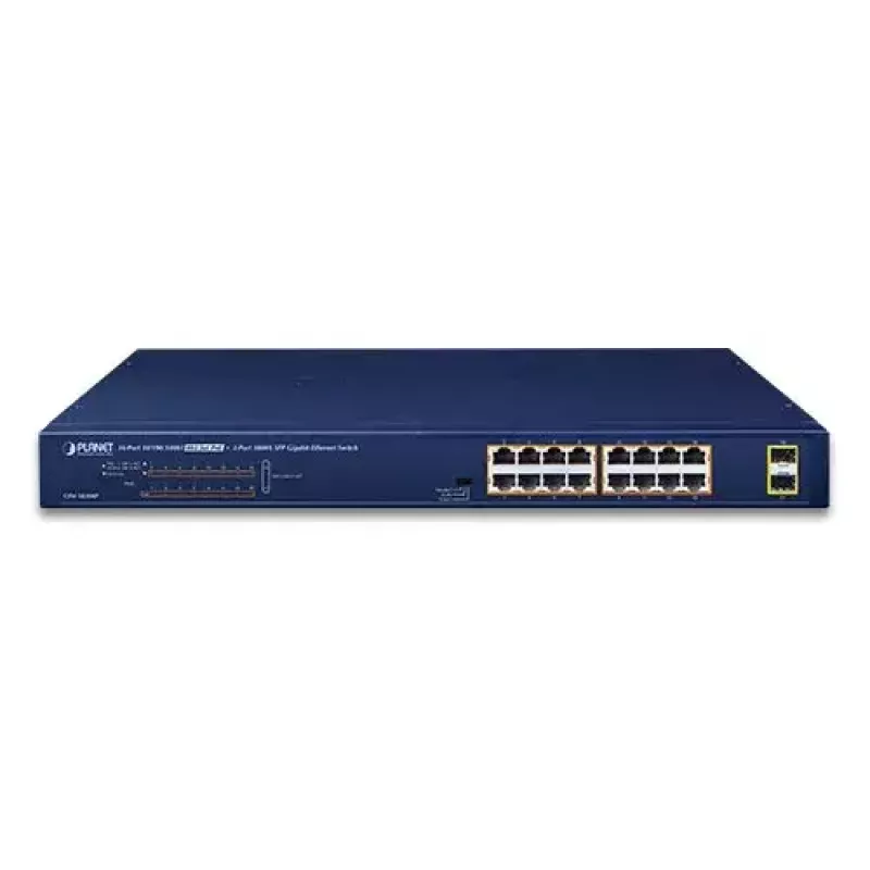 Switch de rede não gerido PLANET GSW-1820HP