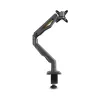 StarTech.com H1M1AG2-MONITOR-ARM suporte de secretária para monitor, para ecrãs até 32 polegadas, braço articulado, grampo em C, conforme com TAA, plástico/aço, preto