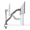 StarTech.com H1M1AG2-MONITOR-ARM suporte de secretária para monitor, para ecrãs até 32 polegadas, braço articulado, grampo em C, conforme com TAA, plástico/aço, preto
