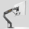 StarTech.com H1M1AG2-MONITOR-ARM suporte de secretária para monitor, para ecrãs até 32 polegadas, braço articulado, grampo em C, conforme com TAA, plástico/aço, preto