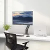 StarTech.com H1M1AG2-MONITOR-ARM suporte de secretária para monitor, para ecrãs até 32 polegadas, braço articulado, grampo em C, conforme com TAA, plástico/aço, preto