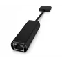 Adaptador Ethernet HP ElitePad, 70 pinos, RJ-45, preto
