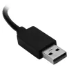 StarTech.com HB30A3A1CSFS hub USB 3.0 de secretária com 4 portas, USB-A para 3x USB-A + 1x USB-C, com adaptador de corrente