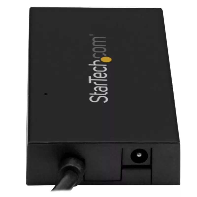 StarTech.com HB30A3A1CSFS hub USB 3.0 de secretária com 4 portas, USB-A para 3x USB-A + 1x USB-C, com adaptador de corrente