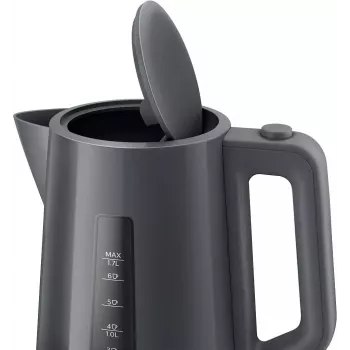 Chaleira elétrica Philips série 3000 HD9318/10 1,7 L 2200 W cinzenta