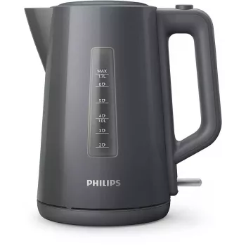 Chaleira elétrica Philips série 3000 HD9318/10 1,7 L 2200 W cinzenta