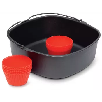 Acessório para fritadeira a ar Philips HD9945/01 conjunto de assadeiras XL