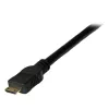 StarTech.com HDCDVIMM1M 1 m cabo Mini HDMI para DVI-D, Mini HDMI Tipo C (19 pinos) macho para DVI-D macho, blindado, preto