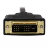 StarTech.com HDCDVIMM1M 1 m cabo Mini HDMI para DVI-D, Mini HDMI Tipo C (19 pinos) macho para DVI-D macho, blindado, preto