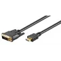 Adaptador de cabo de vídeo Microconnect HDM191812 2 m HDMI DVI-D preto