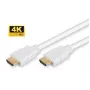Cabo HDMI High Speed Microconnect, 3 m, branco