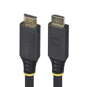 Cabo StarTech.com 10 m (32,8 ft) Active High Speed HDMI, 4K 60Hz/1440p 144Hz, HDR10/HDCP 2.2/ARC, 18Gbps, cabo UHD HDMI 2.0 para TV/monitor/ecrã, revestimento TPE