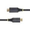 Cabo StarTech.com 15 ft (4,5 m) High Speed HDMI com fichas de aperto, 4K 60Hz/1440p 144Hz, HDR10/HDCP 2.2/ARC, 18Gbps, cabo UHD HDMI 2.0 para TV/monitor/ecrã, revestimento TPE