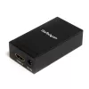 Conversor ativo StarTech.com HDMI ou DVI para DisplayPort, conversor de vídeo ativo, alimentação, preto, aço, CE, FCC, RoHS, 1920 x 1200 píxeis
