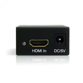 Conversor ativo StarTech.com HDMI ou DVI para DisplayPort, conversor de vídeo ativo, alimentação, preto, aço, CE, FCC, RoHS, 1920 x 1200 píxeis