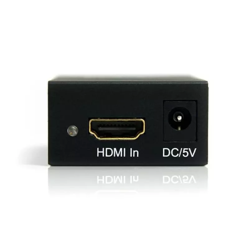 Conversor ativo StarTech.com HDMI ou DVI para DisplayPort, conversor de vídeo ativo, alimentação, preto, aço, CE, FCC, RoHS, 1920 x 1200 píxeis