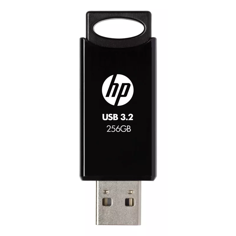 Pen drive HP 712w 256 GB USB Type-A 3.2 Gen 1 (3.1 Gen 1) preta