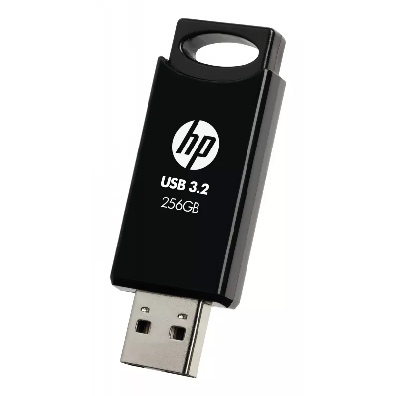 Pen drive HP 712w 256 GB USB Type-A 3.2 Gen 1 (3.1 Gen 1) preta