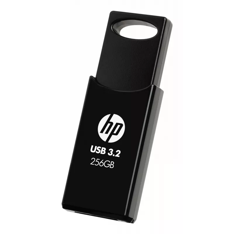 Pen drive HP 712w 256 GB USB Type-A 3.2 Gen 1 (3.1 Gen 1) preta