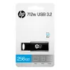 Pen drive HP 712w 256 GB USB Type-A 3.2 Gen 1 (3.1 Gen 1) preta