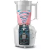 Batedeira de mesa Philips HR2041/00 — 450 W, recipiente de plástico de 1,9 L, lâminas de aço inoxidável, branca