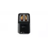 Torradeira BRAUN HT1010BK — 2 fatias, 900 W, preta, caixa de plástico, ranhura 132×35×119 mm