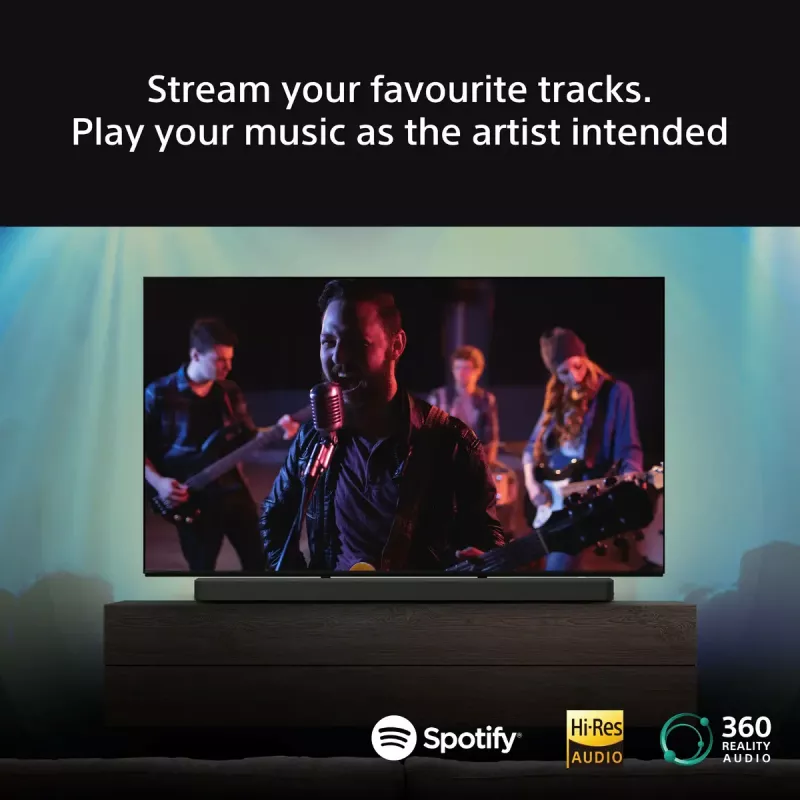 Sony BRAVIA Theatre Bar 8 – barra de som Dolby Atmos, 11 altifalantes, Wi-Fi, Bluetooth, 360 Spatial Sound Mapping