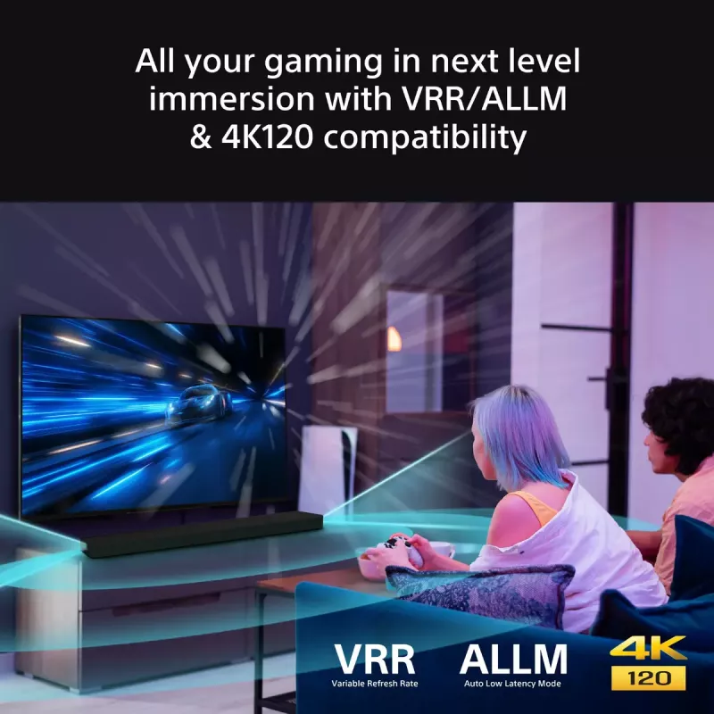 Sony BRAVIA Theatre Bar 8 – barra de som Dolby Atmos, 11 altifalantes, Wi-Fi, Bluetooth, 360 Spatial Sound Mapping