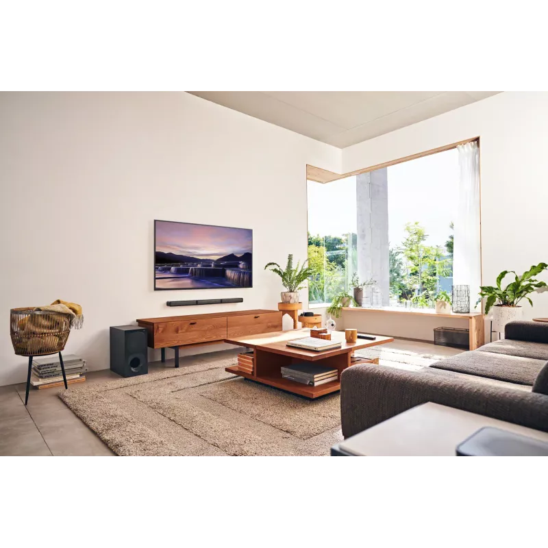 Sistema de colunas de cinema em casa Sony HT-S40R 5.1 canais 600 W sem fios preto