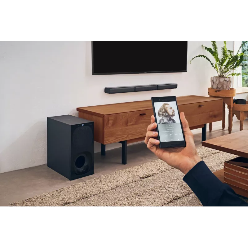 Sistema de colunas de cinema em casa Sony HT-S40R 5.1 canais 600 W sem fios preto