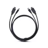 Cabo KVM StarTech.com 1,8 m HDMI e USB 5 Gbit/s, 4K 60Hz, cabo combo HDMI 2.0 e USB para comutadores KVM